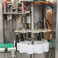 Machine de ligature de fils entièrement automatique 2000BPH pour bouteilles en verre de 750 ml de vin mousseux et champagne