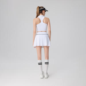 Atasan & Rok Olahraga Khusus, Bahan Menyerap Keringat dan Elastis untuk Golf, Tenis, Yoga - Product Image 6