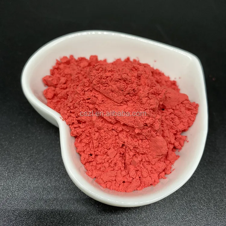Le CD de pigment en céramique rouge est coloré à haute température et est utilisé pour envelopper les pigments
