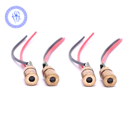 Focusable Red Dot 650nm 3-5v Class I Eye Safe Laser Module 0.4mW
