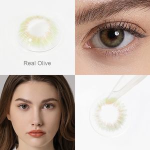 Freshgo 컬러 콘택트 렌즈 도매 컬러 연락처 화장품 콘택트 렌즈 14.2mm 눈 렌즈 렌테 드 Contato - Product Image 5
