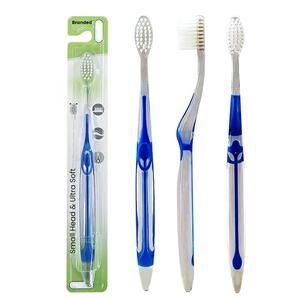 <span class=keywords><strong>Brosse</strong></span> à dents de luxe de haute qualité, manche transparent en PTEG, poils extra doux, conçue pour les gencives sensibles, <span class=keywords><strong>brosse</strong></span> à dents manuelle pour usage domestique - Product Image 1