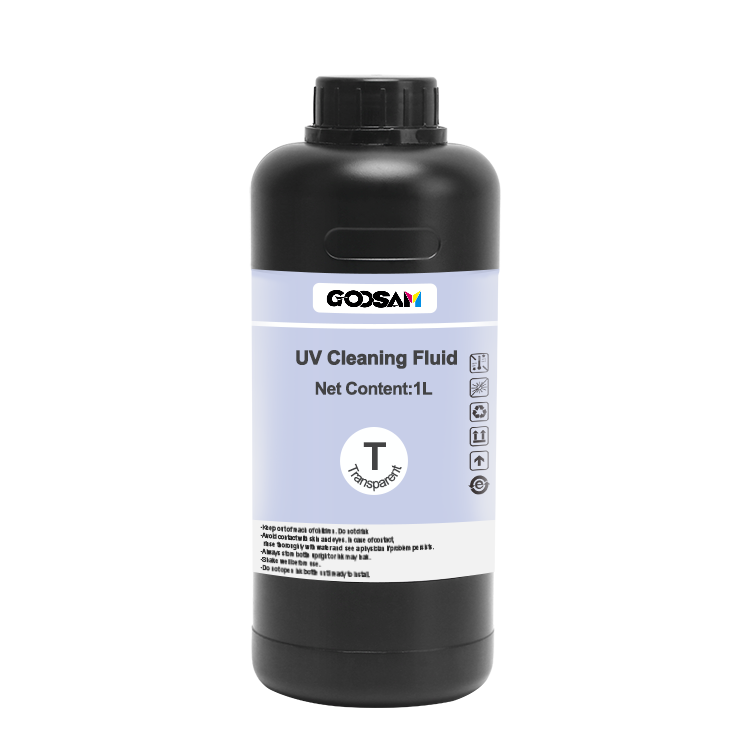 Transparent UV Cleaning Fluid