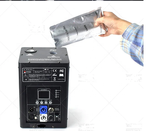 Pulver Klein und Groß 200g pro Packung 750W <span class=keywords><strong>Mini</strong></span>-Kaltfunkeneffektmaschine mit DMX512/Fernbedienung für Hochzeiten und Bühnenshows - Product Image 3