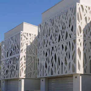 Valla de pared de metal y aluminio, diseño personalizado <span class=keywords><strong>para</strong></span> casa residencial - Product Image 2