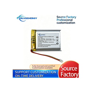 Batterie au lithium-polymère personnalisée de haute qualité 803040 3,7 V 1000 mAh, haute densité énergétique - Product Image 1