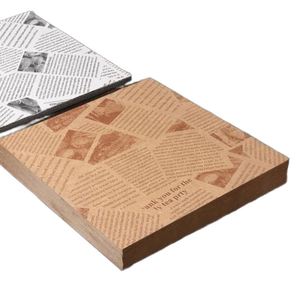 Custom Printed Eco-Friendly <b>Biodegradable</b> Waterproof Greaseproof Food Grade Wrapping <b>Paper</b> for Sandwich Burger Burrito Packaging - Product Image 6