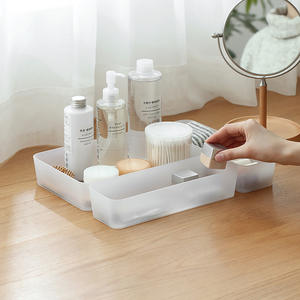 Japanse Stijl Keuken Kast Lade Organizer <span class=keywords><strong>Box</strong></span> Bestek Plastic Opbergdoos Cosmetische Sieraden Opbergdoos - Product Image 3