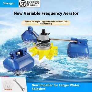 Économie d'énergie 220V/380V grande pompe à oxygène d'étang fréquence à aimant <span class=keywords><strong>Permanent</strong></span> Machine d'aquaculture aérateurs aérateur pour l'aquaculture - Product Image 5