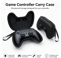 Étui portable fin en EVA pour manette PS5 DualSense, housse de protection rigide légère, étanche et antichoc