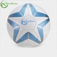Zhensheng Taille 5 Ballon de football cousu à la machine pour les promotions d'entraînement à bas prix