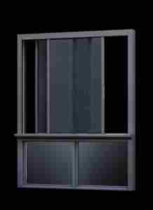 Ventanas correderas horizontales de aluminio 4SG de estilo moderno, aislamiento térmico NFRC y vidrio resistente a los impactos de huracanes para días tormentosos - Product Image 6