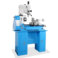 HQ300 Tout-en-un Machines pour le travail des métaux à domicile Perceuse horizontale multifonctionnelle Fraiseuse Tour Perceuse Manuel