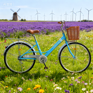 โครงเหล็กคาร์บอนขนาด24นิ้ว26นิ้ว28นิ้วสำหรับผู้หญิงจักรยานสำหรับผู้ใหญ่ - Product Image 5