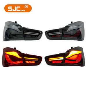 Feu Arrière <span class=keywords><strong>OLED</strong></span> SJC Auto pour BMW Série 1 F20 F21 2015-2018 Style GTS, Lampes Arrières Plug and Play pour 114i 116i 118i, Feux Stop LED - Product Image 1