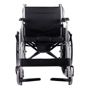 Silla de Ruedas de Aleación de Aluminio Yade con Inodoro, Ligera, Plegable, Manual, para Ancianos y Personas con Discapacidad, con Cuatro Frenos - Product Image 4