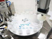 Machine de remplissage de parfum à bille YETO, flacon d'échantillon d'huile parfumée, table, semi-automatique, plastique/verre, haute efficacité, tactile