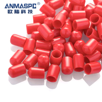 ANMASPC EC Series Factory Supply Round Dustproof PVC End Cap 5-20mm Multi-purpose Sealing Pipe PVC Endstops