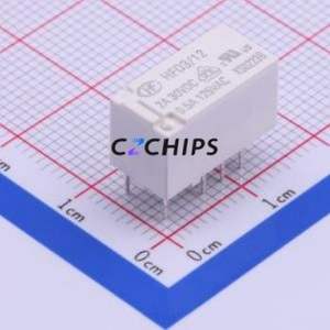 HFD3/12 Signal Relay DIP,7.5x15mm Relay 12V 2 Changeover: 2C (DPDT-Changeover)::: 8 500mA-125VAC/3A-30VDC - Product Image 1