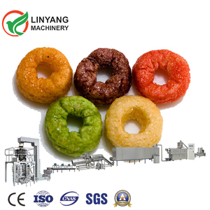 Thổi Phồng <span class=keywords><strong>Snack</strong></span> Thiết Bị Thực Phẩm Puffing Corn Snacks Máy Đùn Dây Chuyền Sản Xuất Thực Phẩm - Product Image 3