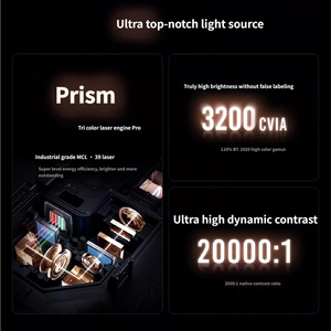 Projecteur laser triple 4K Hisense C3 Ultra, 3200 lumens, projecteur de cinéma maison intelligent avec zoom optique, Dolby Vision, audio <span class=keywords><strong>JBL</strong></span> - Product Image 3