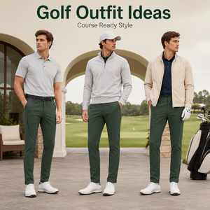 <span class=keywords><strong>Pantaloni</strong></span> da Golf Verde Foresta Personalizzati <span class=keywords><strong>con</strong></span> Tasca Laterale <span class=keywords><strong>con</strong></span> Zip e Orlo Spaccato 30-40, <span class=keywords><strong>Pantaloni</strong></span> Sottili ad Asciugatura Rapida per Campo da Golf, Fabbrica OEM ODM - Product Image 5