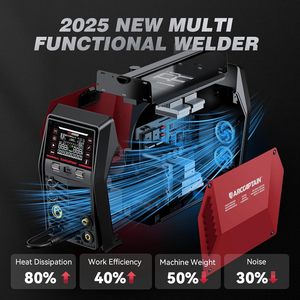 Nueva Máquina de Soldar Portátil Multiproceso ARCCAPTAIN MIG205MP con Aplicación IControl, de Acero Inoxidable, con Pistola de Soldadura - Product Image 6