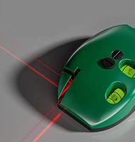 Mini niveau laser infrarouge à angle droit, haute précision, lumière puissante, ligne fine, mini règle laser électronique à 90 degrés