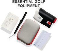 Télémètre laser de golf 1300 yards SH001 avec grossissement 7x, écran LCD transflectif, longue portée, pour la chasse, noir