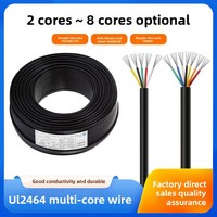 Cable de Alimentación Cobolong UL2464 Multiconductor con Revestimiento de PVC Retardante de Llama, 12/30 AWG, 2-8 Conductores, 300V para Electrónica