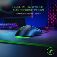 Razer-Mini-souris filaire pour jeux vidéo, produit Original et léger, 61g, 8500DPI, PAW3359, capteur optique RGB, avec câble SPEEDFLEX