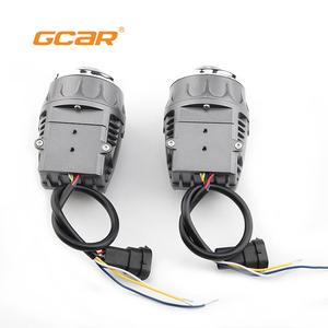 GCAR Long Shot H11 Dual Laser Fog Lamp Spotlight Three Colors 55W Penetration Beam Headlight - Product Image 3