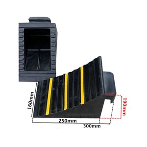 Réutilisation pratique haute élasticité bande réfléchissante en caoutchouc en forme de coin Anti-desserrage rampe boîtier de roulement de stationnement avec <span class=keywords><strong>anneau</strong></span> - Product Image 1