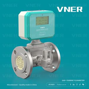 Flussometro a Turbina per Gas Naturale VNER LWQ in Lega di Alluminio, Comunicazione RS-485, Flangia, Personalizzazione OEM, Alta Precisione +/-1% - Product Image 5