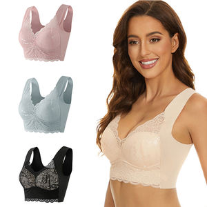 Ropa interior de gran calidad para mujer, sujetador de talla grande, sin aros - Product Image 3