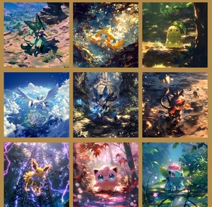 การ์ดเกมสะสมอนิเมะสาวน้อยเอลฟ์น่ารัก 6 อันดับแรกของโลก โปเกมอน B5 จาก Wholesale Art Realm - Product Image 4