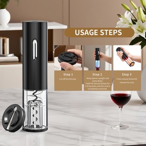 Ouvre-bouteille de vin rechargeable USB-C portable, ouvre-bouteille automatique, ouvre-bouteille électrique - Product Image 4