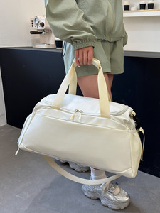 맞춤형 로고 위켄더 백 여성용 대형 여행 더플백 신발 칸이있는 오버나이트 백 - Product Image 3