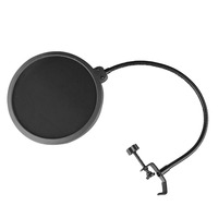 Microphone de studio professionnel avec filtre anti-pop pour l'enregistrement vocal