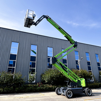 Plateforme de travail en hauteur articulée électrique autopropulsée de 14 m