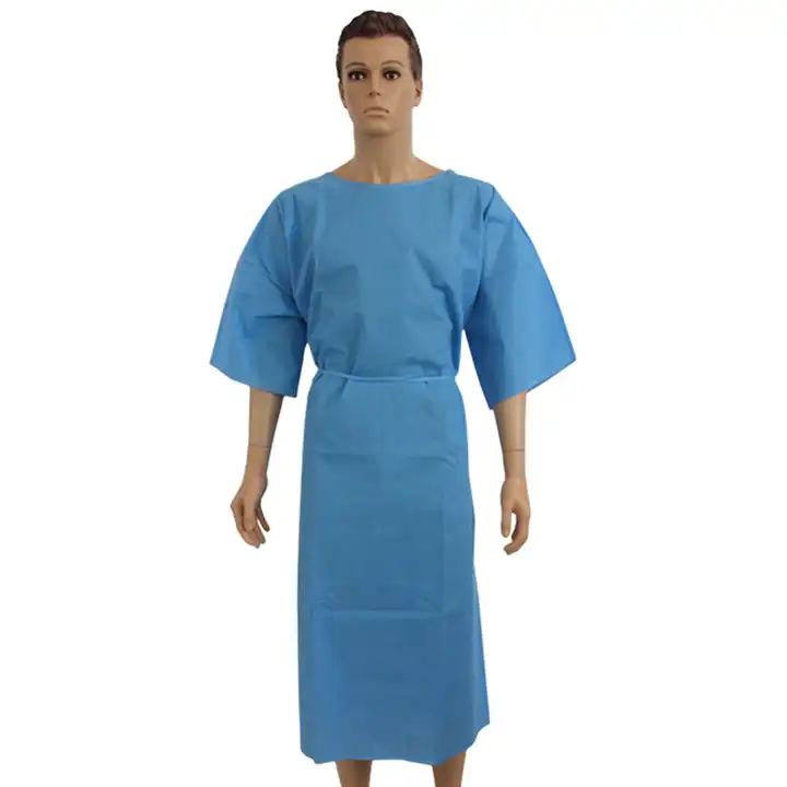 Wholesale Распродажа, одноразовый халат для пациента из нетканого материала  From m.alibaba.com