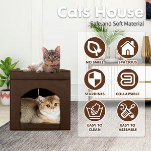 Floral Pattern Sustainable Breathable Fiber All-seasons Universal <b>Folding</b> Rectangle Cat <b>Bed</b> Villa Polyester Fill Removable - Product Image 4