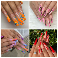 Échantillons gratuits 10ml néon couleur ligne Art Gel vente en gros personnalisé ongles fournitures UV peinture Gel Liner Nail Art Gel