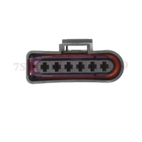 1J0973726 Connecteur de faisceau de câbles à 6 broches en laiton PC/Abs/Nylon pour contrôleur de pompe à huile électronique automobile fabriqué en Chine