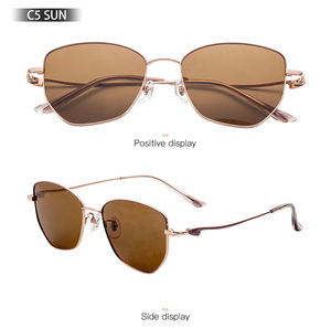 Massen produktion Erschwing licher Preis Trendy Modern Komfortable Protective Outdoor Semi-Titan Brillen fassungen Sonnenbrillen - Product Image 3