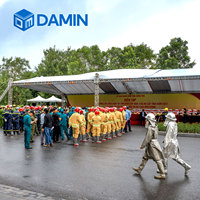Estructura de Aluminio para Escenario, Estación de DJ, Estructura Metálica para Exteriores, Pantalla LED para Eventos, Sistema de Elevación con Soporte de Suelo