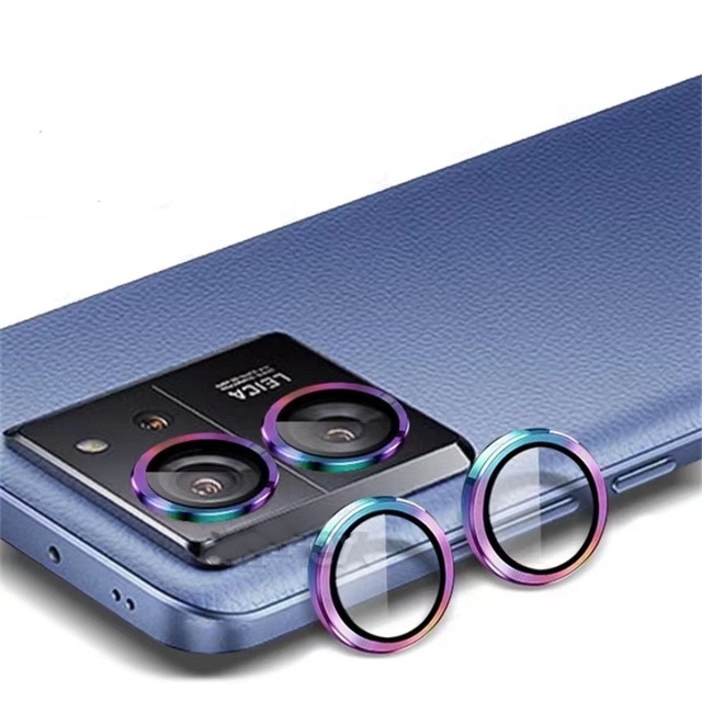 Metal Camera Lens Mobile Phone Camera Ring Tempered Glass for Xiaomi Poco F6 5G Poco F6 Pro Note 13 Pro Camera Lens Protector