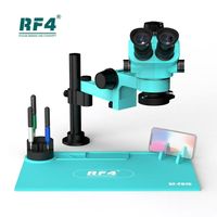 Tapis de réparation en silicone résistant aux hautes températures RF4 RF-PO15 450*280mm avec boîte de rangement pour la maintenance des téléphones mobiles