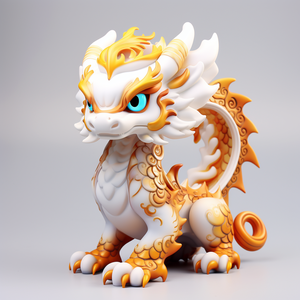 Juguete de Dinosaurio de PVC al por Mayor, Escala 1/6, Modelo de Dinosaurio de Dibujos Animados Unisex, Versión Q, Juguete Coleccionable en Preventa para Temática de Cine y Televisión - Product Image 1