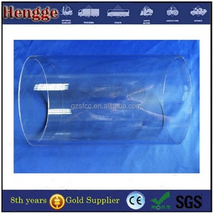 Tubo Cilíndrico Transparente de Policarbonato con Superficie Lisa - Product Image 4